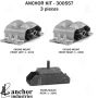 ANCHOR MOUNTS 300557 ENGINE MNT KIT