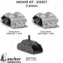 ANCHOR MOUNTS 300557 ENGINE MNT KIT