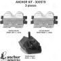 ANCHOR MOUNTS 300579 ENGINE MNT KIT