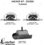 ANCHOR MOUNTS 300580 ENGINE MNT KIT