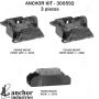 ANCHOR MOUNTS 300592 ENGINE MNT KIT