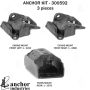 ANCHOR MOUNTS 300592 ENGINE MNT KIT