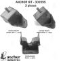 ANCHOR MOUNTS 300595 ENGINE MNT KIT