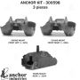 ANCHOR MOUNTS 300598 ENGINE MNT KIT
