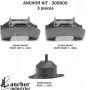 ANCHOR MOUNTS 300600 ENGINE MNT KIT