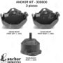 ANCHOR MOUNTS 300600 ENGINE MNT KIT
