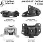 ANCHOR MOUNTS 300604 ENGINE MNT KIT