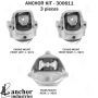 ANCHOR MOUNTS 300611 ENGINE MNT KIT