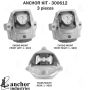 ANCHOR MOUNTS 300612 ENGINE MNT KIT