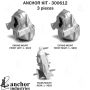 ANCHOR MOUNTS 300612 ENGINE MNT KIT
