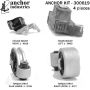 ANCHOR MOUNTS 300619 ENGINE MNT KIT