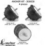 ANCHOR MOUNTS 300630 ENGINE MNT KIT