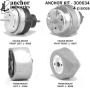 ANCHOR MOUNTS 300634 ENGINE MNT KIT