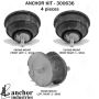 ANCHOR MOUNTS 300636 ENGINE MNT KIT