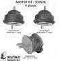 ANCHOR MOUNTS 300636 ENGINE MNT KIT