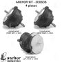 ANCHOR MOUNTS 300636 ENGINE MNT KIT