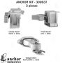 ANCHOR MOUNTS 300637 ENGINE MNT KIT