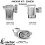 ANCHOR MOUNTS 300638 ENGINE MNT KIT