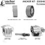 ANCHOR MOUNTS 300648 ENGINE MNT KIT