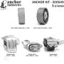 ANCHOR MOUNTS 300649 ENGINE MNT KIT