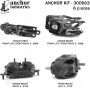 ANCHOR MOUNTS 300663 ENGINE MNT KIT
