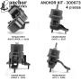 ANCHOR MOUNTS 300673 ENGINE MNT KIT