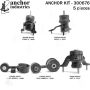 ANCHOR MOUNTS 300676 ENGINE MNT KIT
