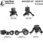 ANCHOR MOUNTS 300676 ENGINE MNT KIT