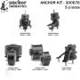 ANCHOR MOUNTS 300676 ENGINE MNT KIT