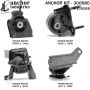 ANCHOR MOUNTS 300680 ENGINE MNT KIT
