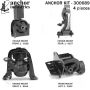 ANCHOR MOUNTS 300689 ENGINE MNT KIT