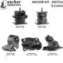 ANCHOR MOUNTS 300714 ENGINE MNT KIT