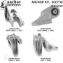 ANCHOR MOUNTS 300730 ENGINE MNT KIT