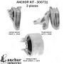 ANCHOR MOUNTS 300731 ENGINE MNT KIT