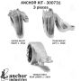 ANCHOR MOUNTS 300731 ENGINE MNT KIT