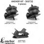 ANCHOR MOUNTS 300732 ENGINE MNT KIT