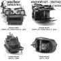 ANCHOR MOUNTS 300742 ENGINE MNT KIT