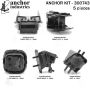 ANCHOR MOUNTS 300743 ENGINE MNT KIT