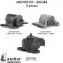 ANCHOR MOUNTS 300744 ENGINE MNT KIT