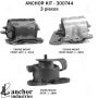 ANCHOR MOUNTS 300744 ENGINE MNT KIT
