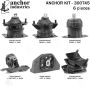 ANCHOR MOUNTS 300745 ENGINE MNT KIT