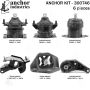 ANCHOR MOUNTS 300746 ENGINE MNT KIT