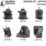ANCHOR MOUNTS 300746 ENGINE MNT KIT