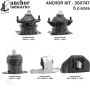 ANCHOR MOUNTS 300747 ENGINE MNT KIT