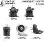 ANCHOR MOUNTS 300747 ENGINE MNT KIT