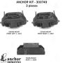 ANCHOR MOUNTS 300749 ENGINE MNT KIT