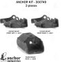 ANCHOR MOUNTS 300749 ENGINE MNT KIT