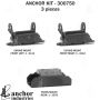 ANCHOR MOUNTS 300750 ENGINE MNT KIT