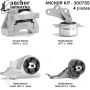 ANCHOR MOUNTS 300755 ENGINE MNT KIT
