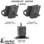 ANCHOR MOUNTS 300762 ENGINE MNT KIT